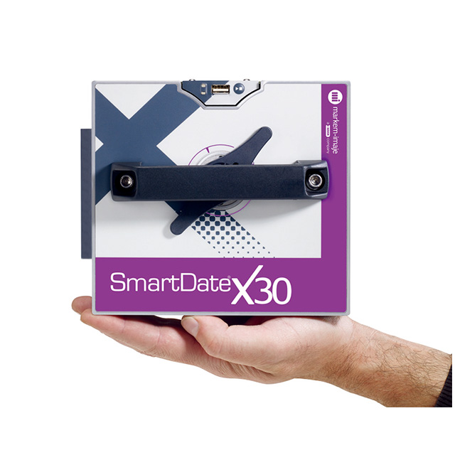 Impresora Markem-Imaje TTO para etiquetas de embalaje flexible con cabezal de impresión de 32 mm SmartDate X30